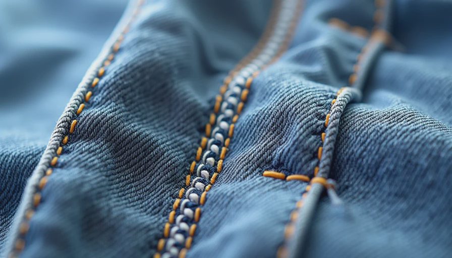 Comparison of strong versus failed garment seams after heavy use