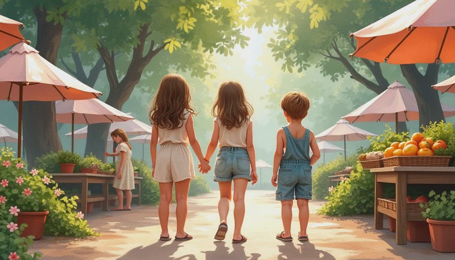 The Outfits I Noticed at the Forsyth Farmers' Market Last Saturday