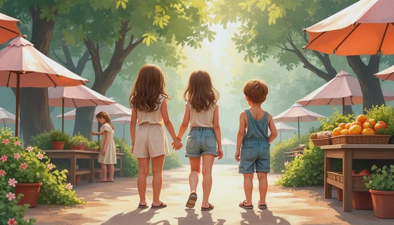 The Outfits I Noticed at the Forsyth Farmers' Market Last Saturday