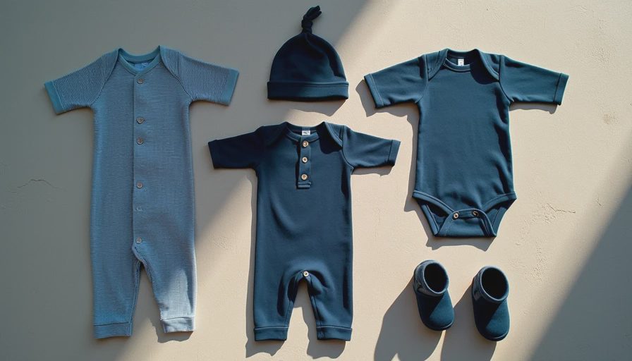Visual context for unisex baby clothes