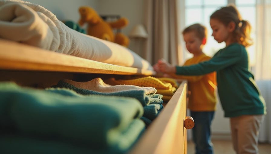 Visual context for kids wardrobe