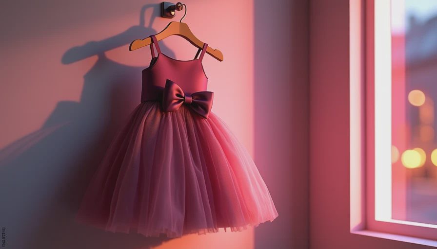 Visual context for girls party dresses
