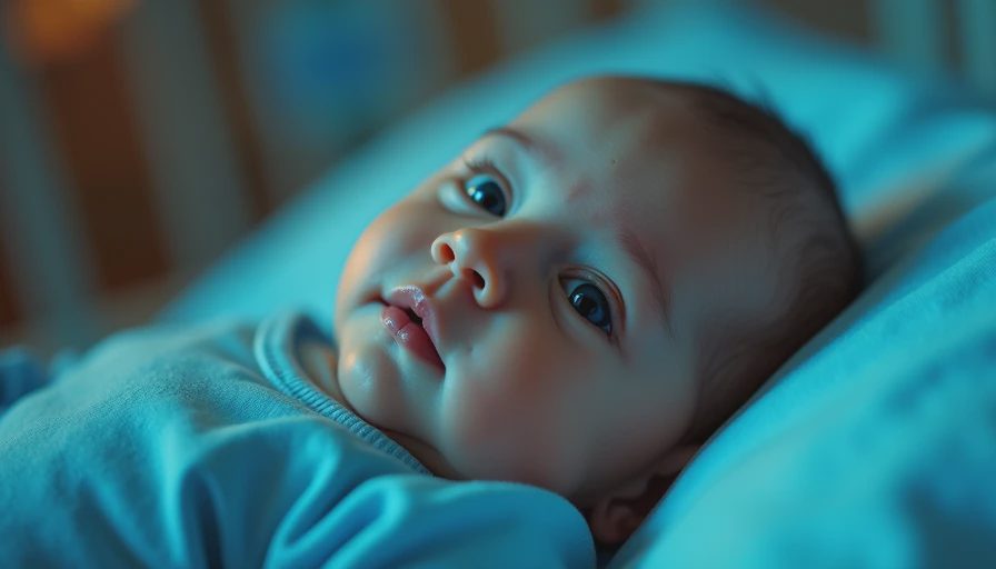 Visual context for newborn hospital outfit