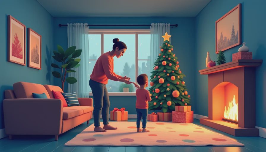 Visual context for baby boy christmas outfit