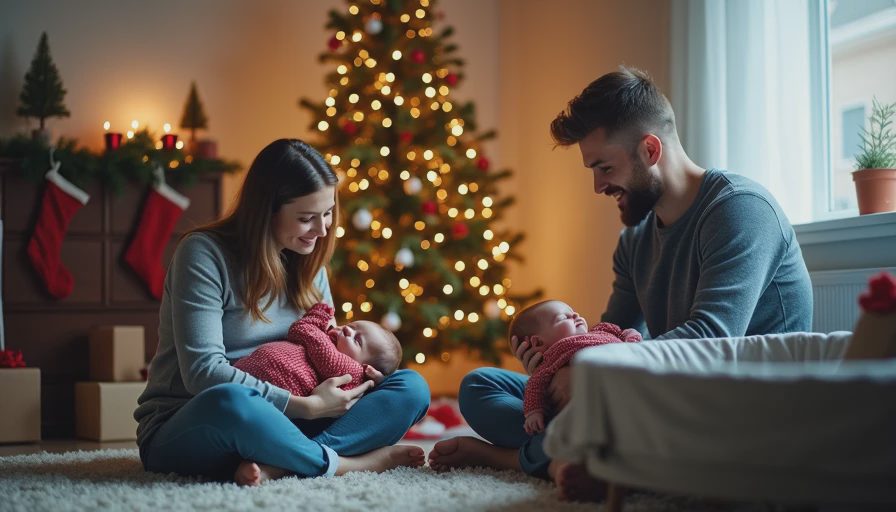 Newborn xmas pjs: A Gentle Guide to Baby's First Holiday Look