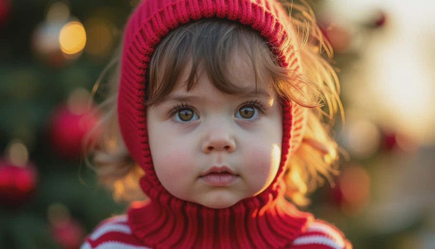 My First Christmas Outfit: Dressing a Child for the Memory
