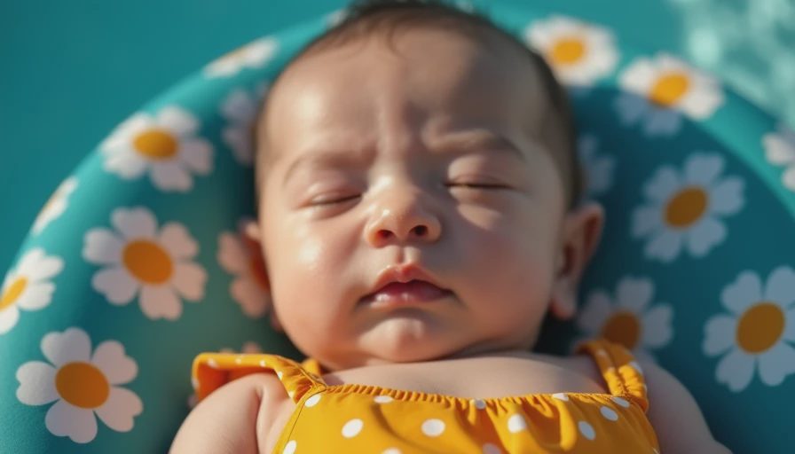 Visual context for bathing suit newborn