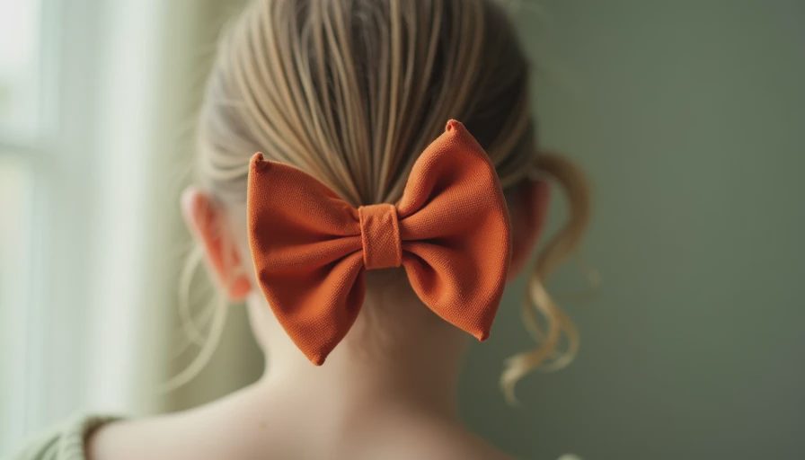 Visual context for baby girl bows